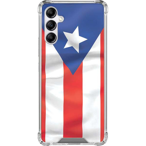 Puerto Rico Flag Galaxy A14 5G Clear Case